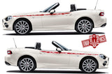 Vinyl Stickers Custom Decals For Fiat Spider 124 stickers - Brothers-Graphics