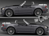 Vinyl Stickers Custom Decals For Fiat Spider 124 stickers - Brothers-Graphics