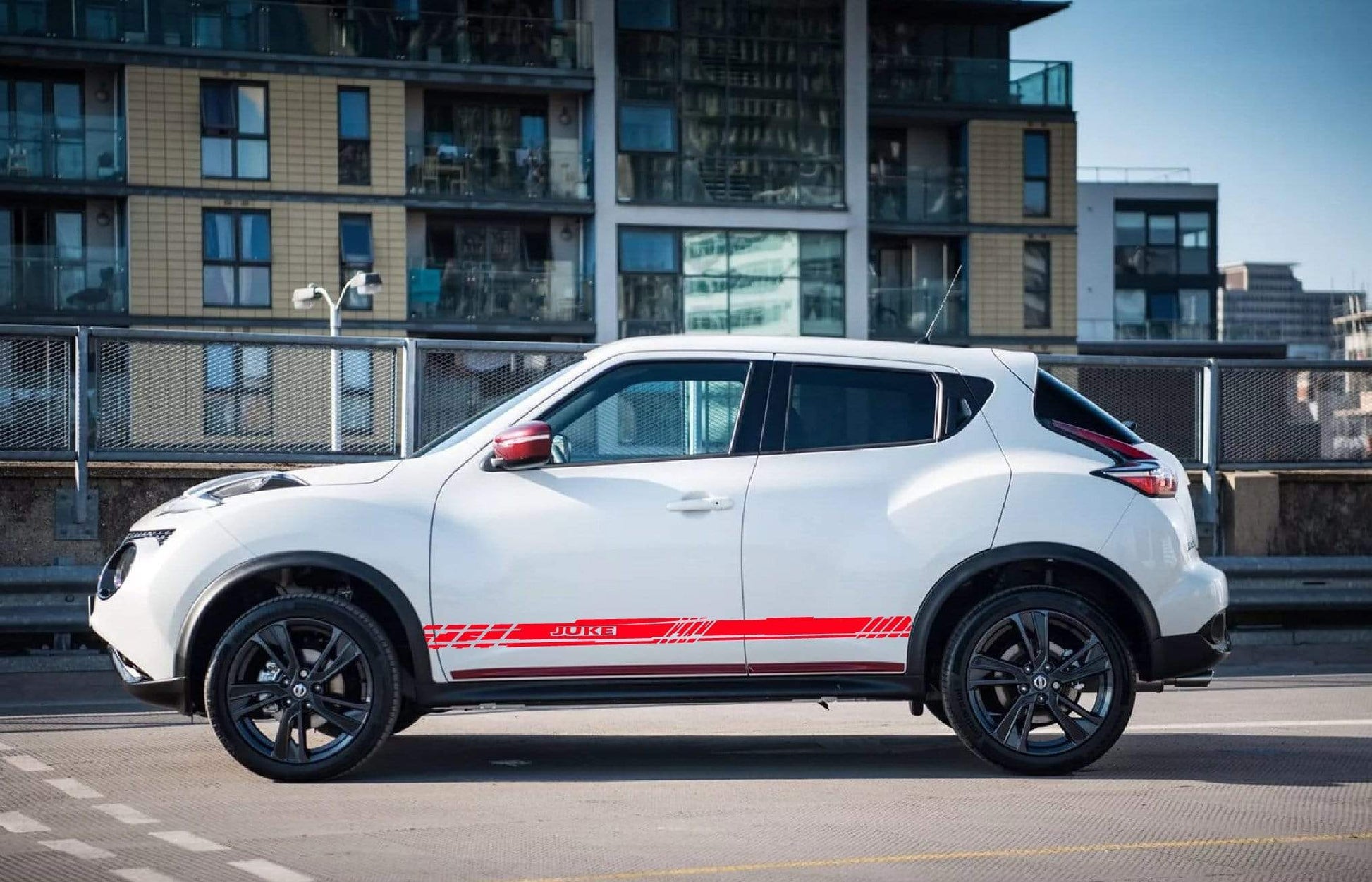 Racing Side Stripes Vinyl Decal Kit for Nissan Juke– 2x Premium Stickers