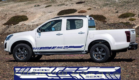 Vinyl Stickers sport Graphic kit For Isuzu D-Max