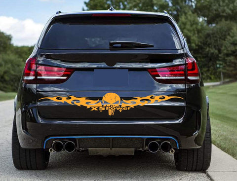 Vinyl Stickers Tailgate decals Special made  for BMW X5 - Brothers-Graphics