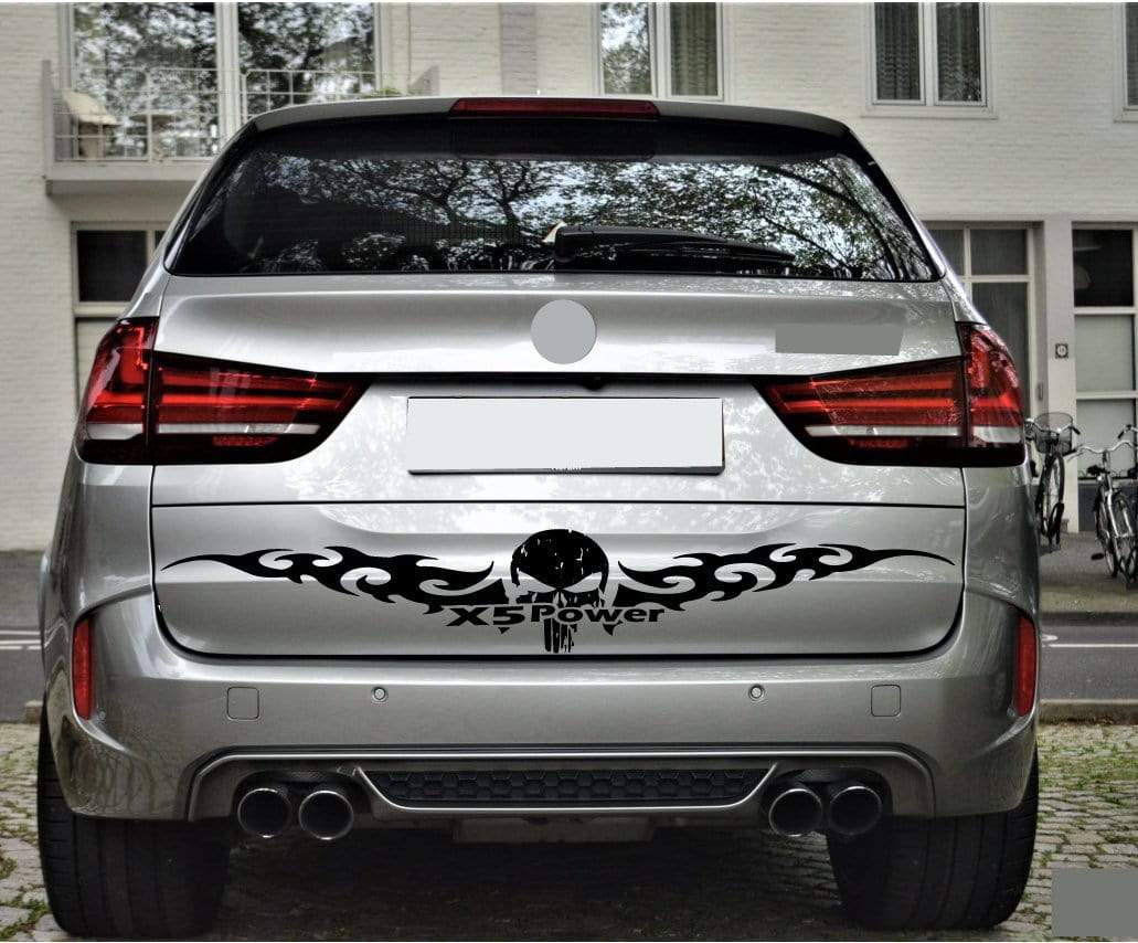 Vinyl Stickers Tailgate decals Special made  for BMW X5 - Brothers-Graphics