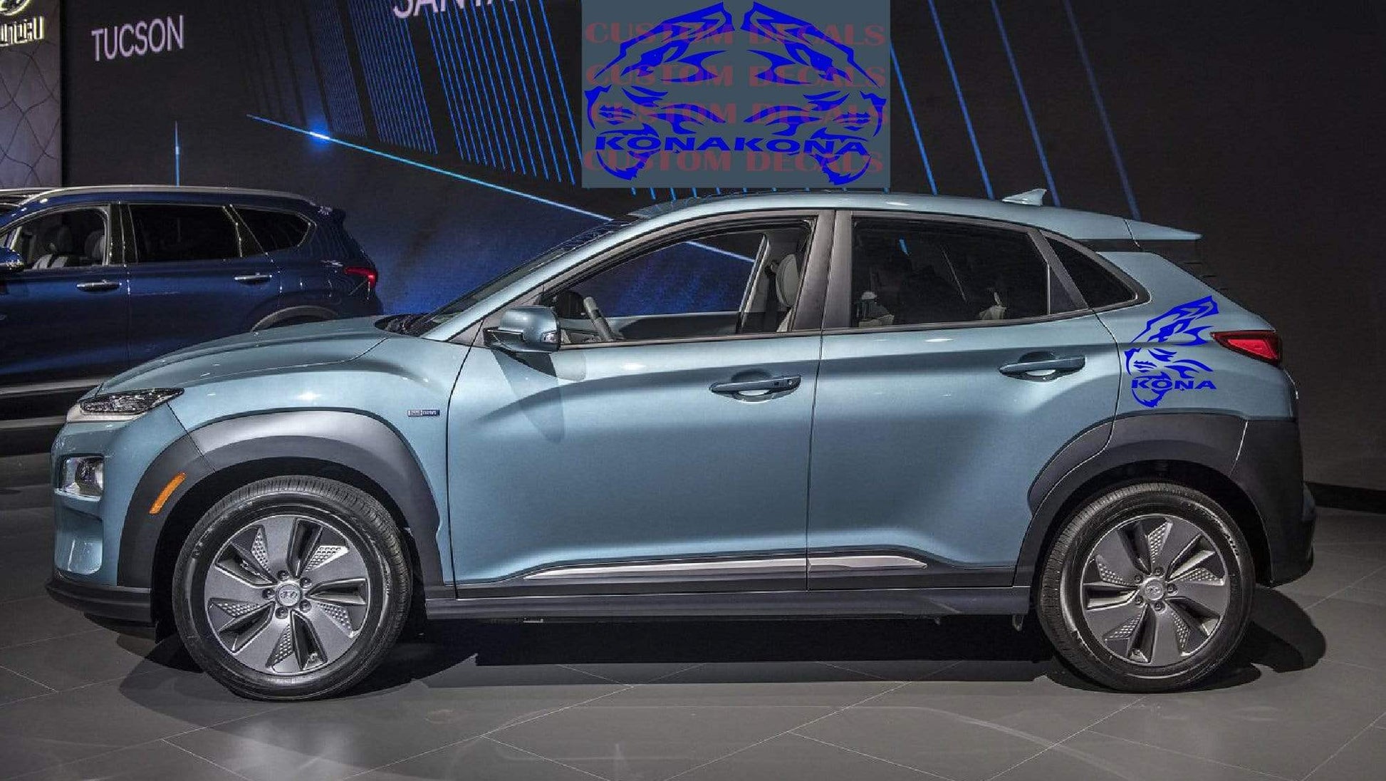 Premium Quality Stickers Compatible with Hyundai Kona New Personalized Tiger Design Vinyl car stickers, 
Automotive decals, 
Custom car stickers, 
Car styling decals, 
Graphic car stickers,  
Decorative car decals, 
Car Styling, 
Premium Quality, 
Personalized Design, 
Vehicle Enhancement, 
Sticker Street Auto, 
Stylish Exclusive, 
Easy Application, 
Worldwide Delivery