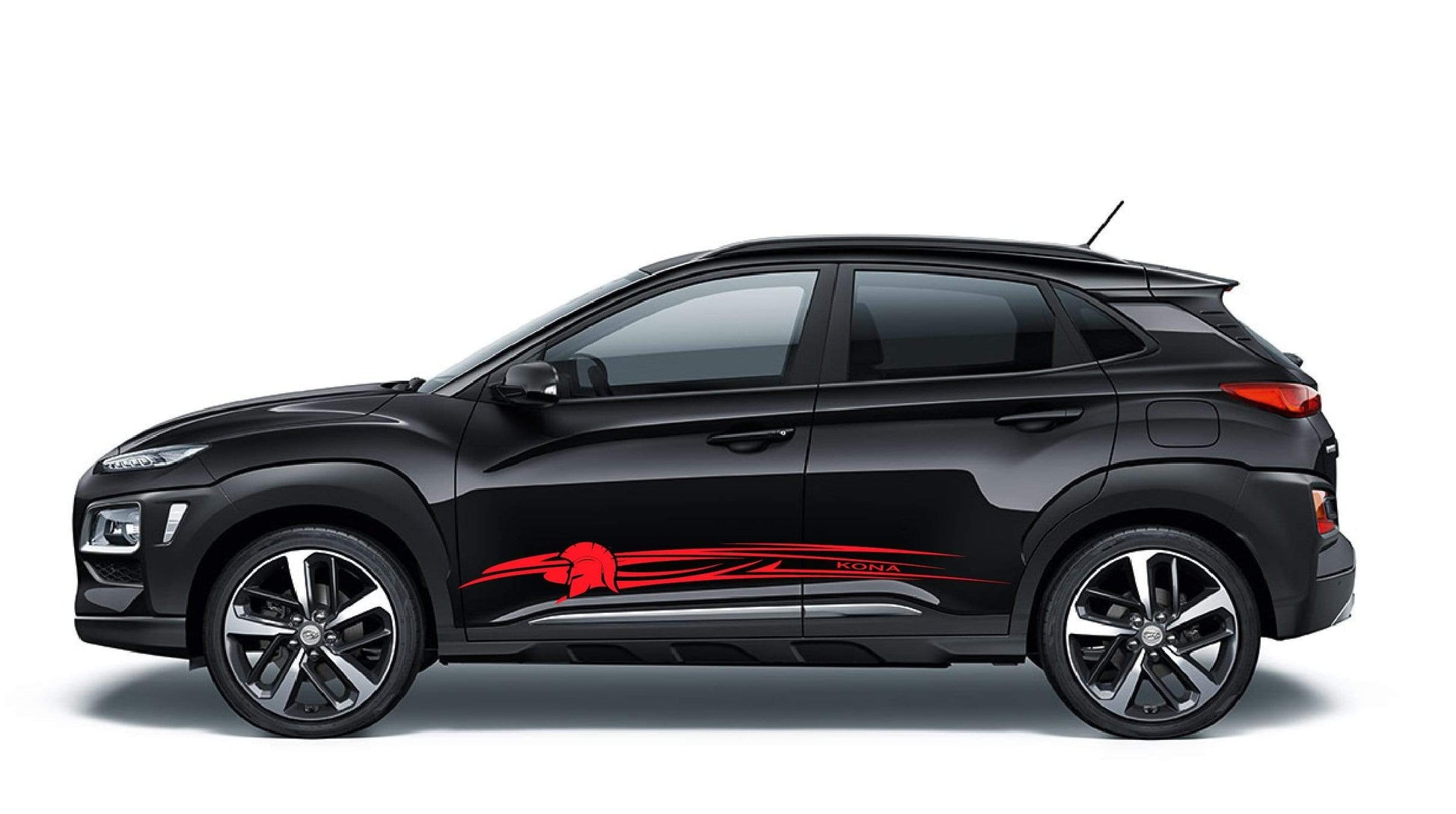 Premium Vinyl Sticker Compatible with Hyundai Kona New Tribal design
