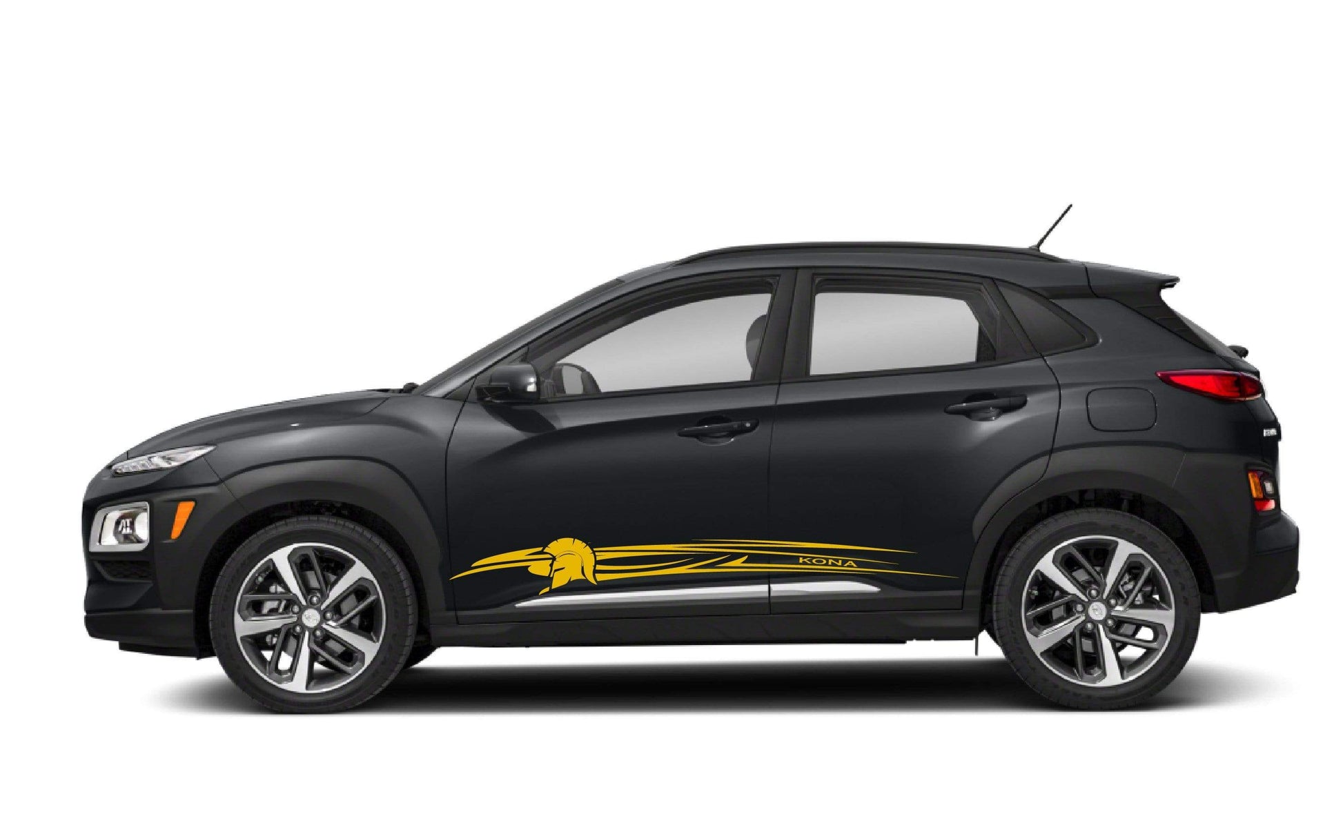 Premium Vinyl Sticker Compatible with Hyundai Kona New Tribal design