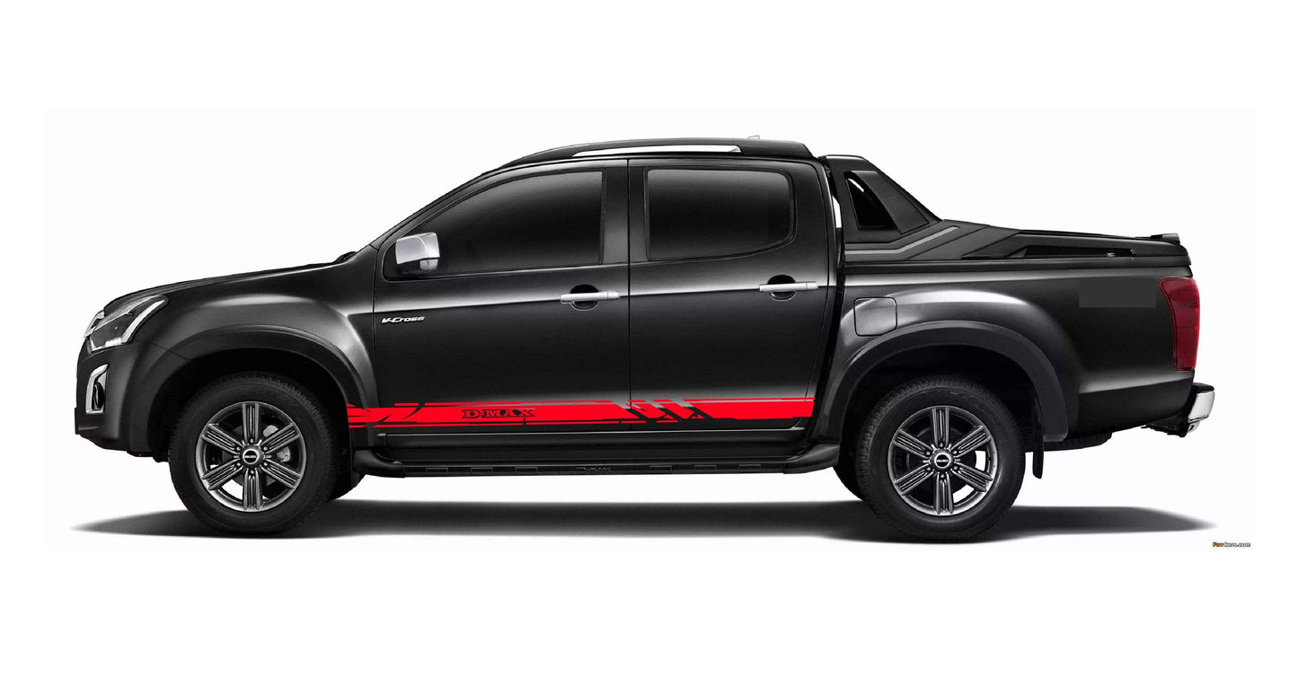 Kit d'autocollants en vinyle unique pour Isuzu D-Max