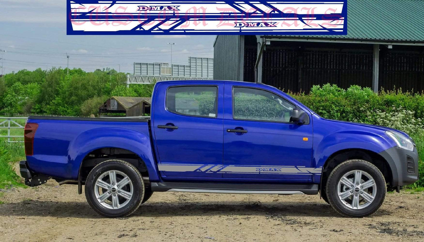 Kit d'autocollants en vinyle unique pour Isuzu D-Max