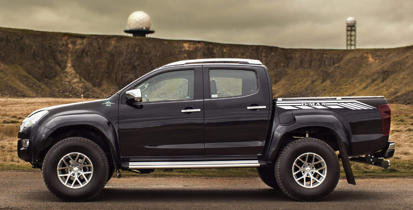 Autocollants en vinyle avec ligne graphique unique pour Isuzu D-Max