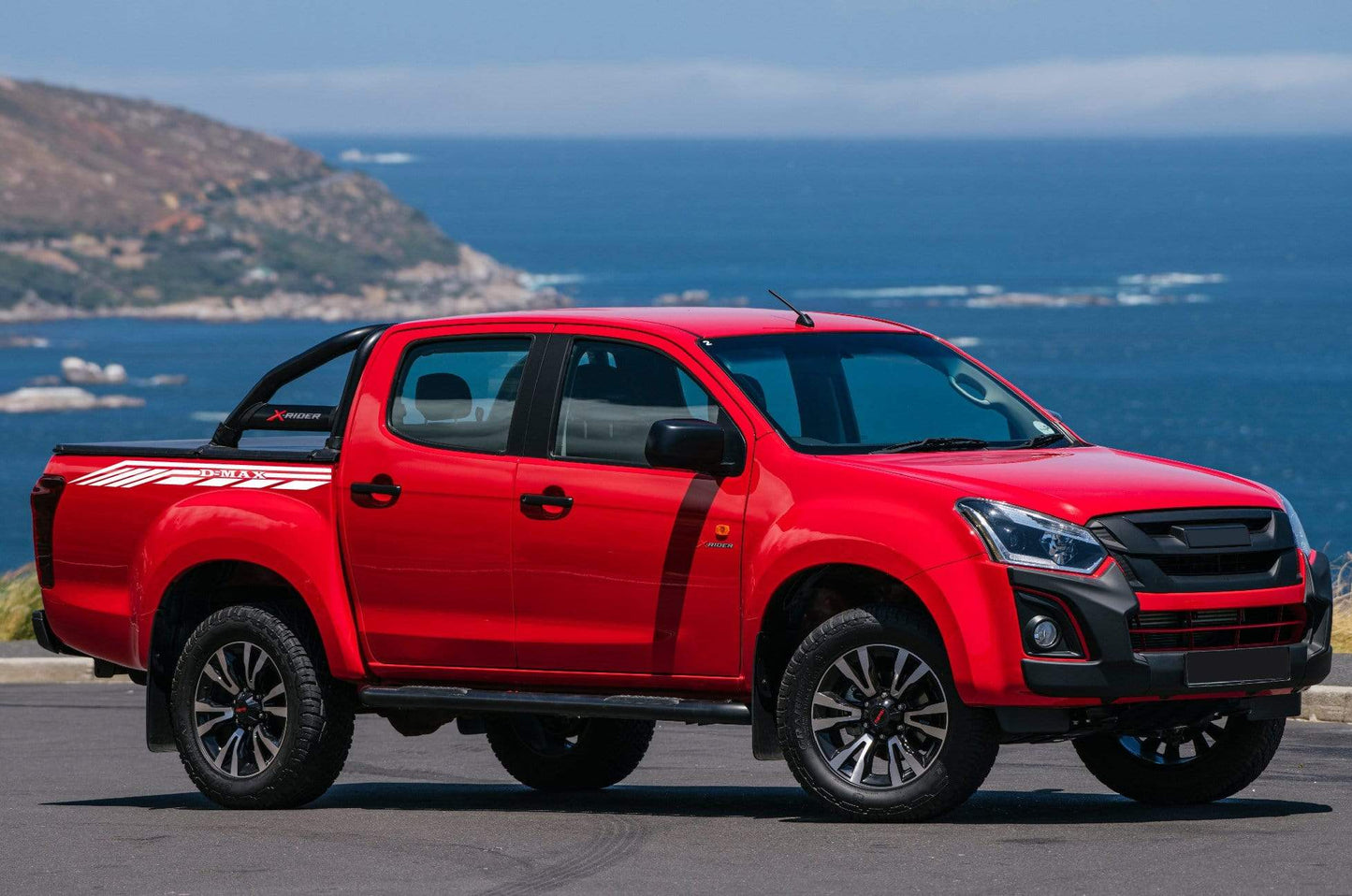 Autocollants en vinyle avec ligne graphique unique pour Isuzu D-Max