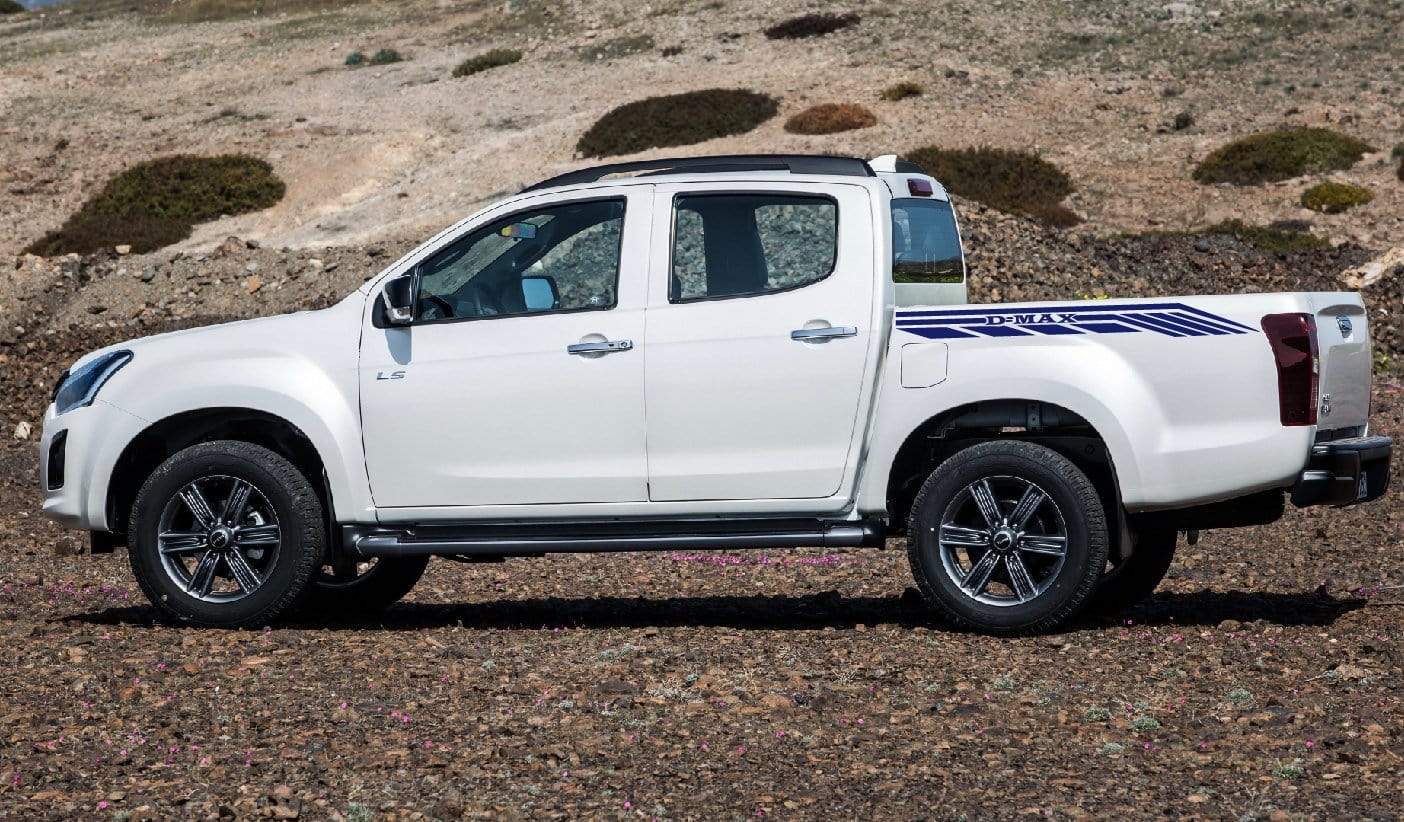 Autocollants en vinyle avec ligne graphique unique pour Isuzu D-Max