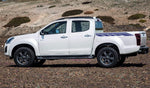 Vinyl Stickers Unique line Graphics For Isuzu D-Max