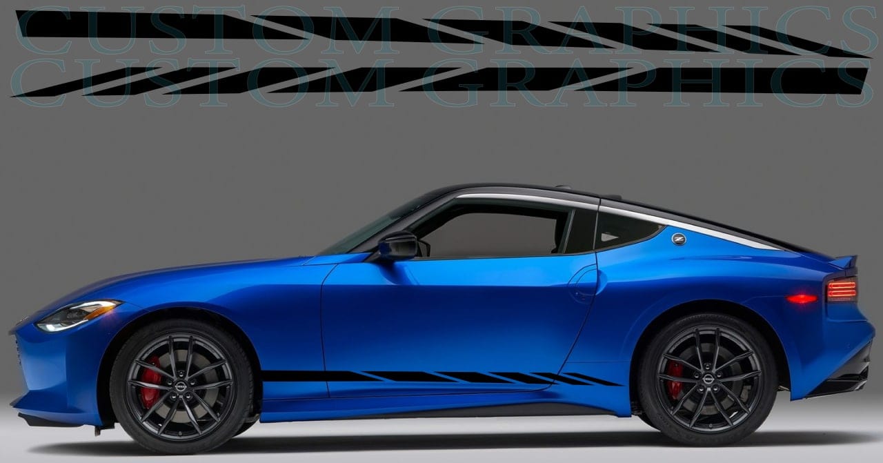 Vinyl Graphics Vinyl Stripes Compatible With Nissan Z Sticker Decals Classic Design