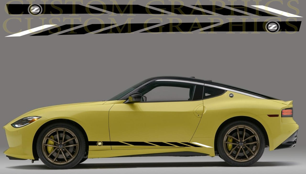 Vinyl Graphics Vinyl Stripes Compatible With Nissan Z Sticker Decals New Style Design