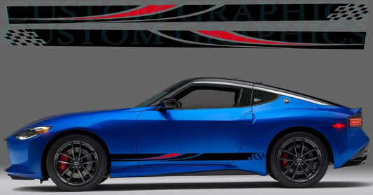 Vinyl Graphics Vinyl Stripes Compatible With Nissan Z Sticker Decals Style Design