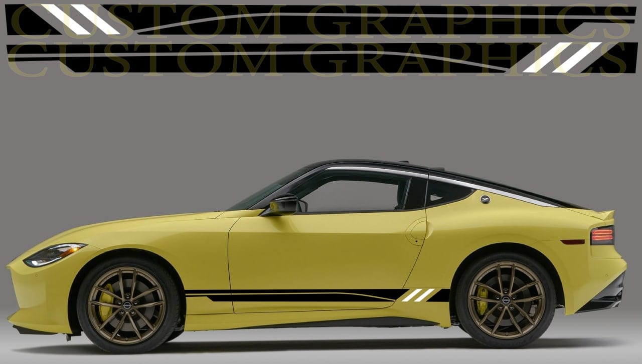 Vinyl Graphics Vinyl Stripes Compatible With Nissan Z Sticker Decals Unique Design