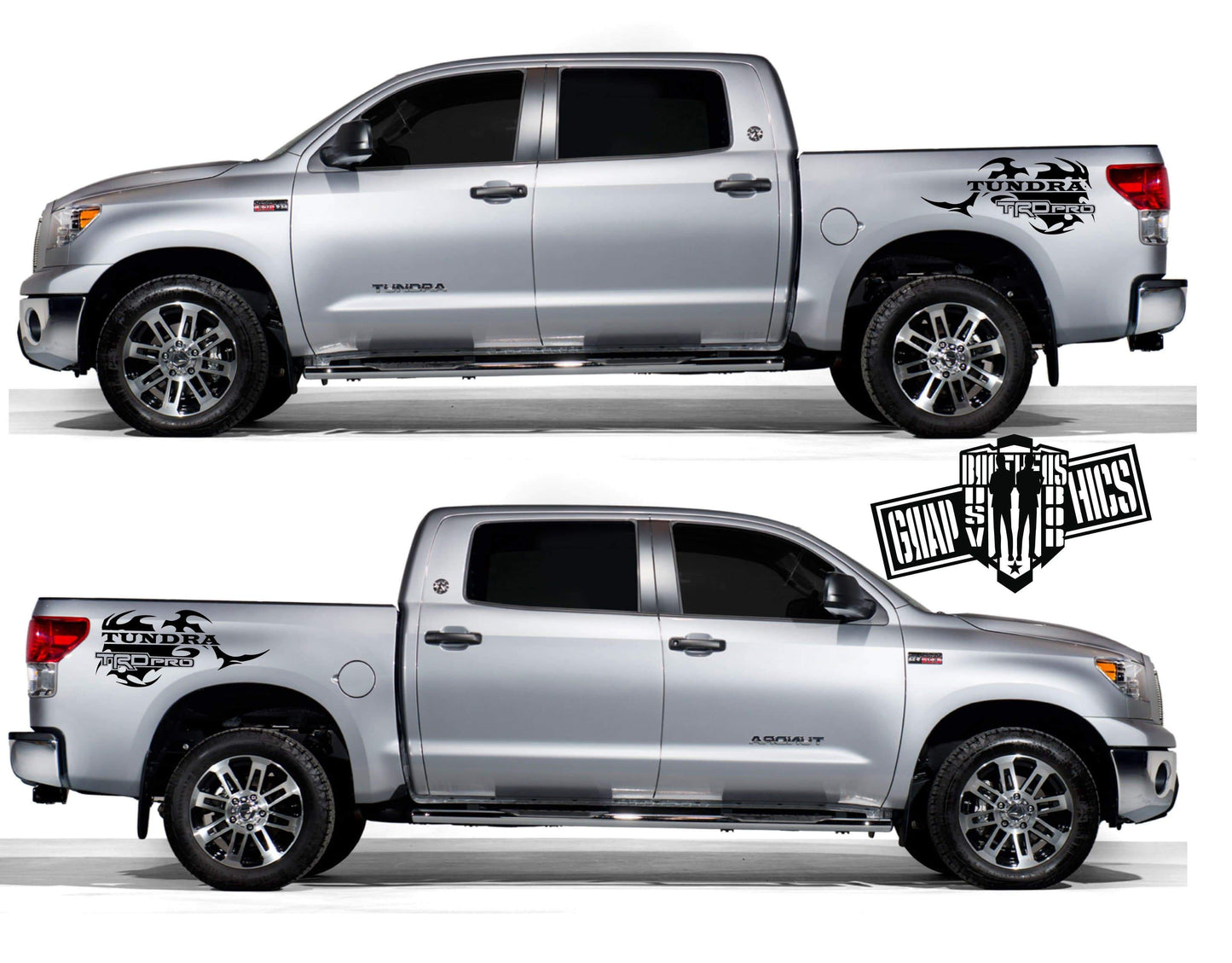 Vinyl Stripes For Toyota Tundra 2002-2019 - Brothers-Graphics