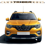 Vinyl Graphics Window Logo Graphic Racing Stripes Compatible with Renault Triber