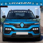 Vinyl Graphics Window Sticker Design Graphic Racing Stripes Compatible with Renault Kiger