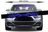 Vinyl Graphics Windshield Decal Compatible with any car vechile stickers