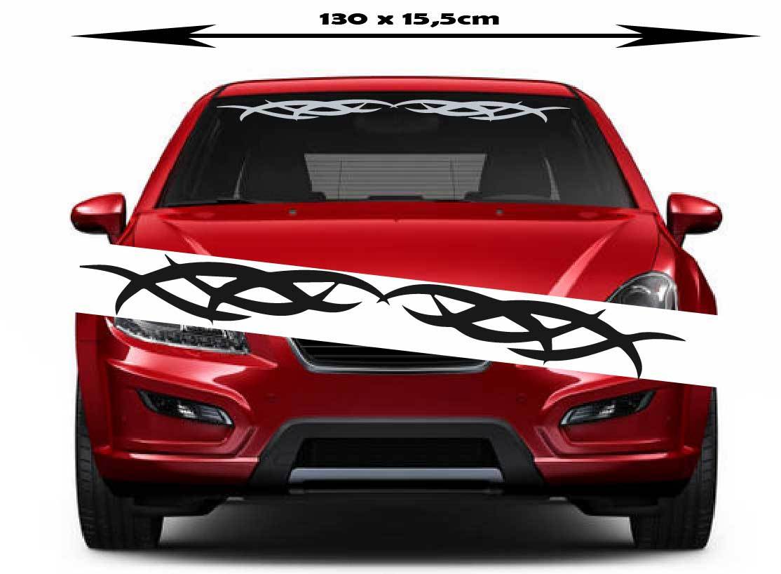 Vinyl Graphics Windshield Decal Compatible with any car vechile vinyl decal