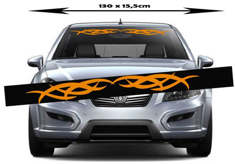 Vinyl Graphics Windshield Decal Compatible with any car vechile vinyl decal
