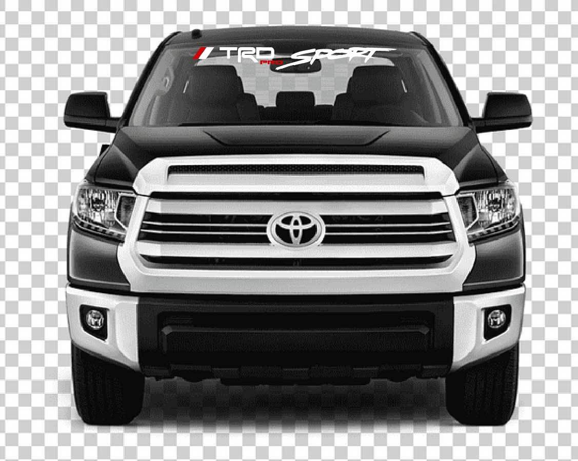 Premium Quality Windshield Decal Compatible with Toyota Tacoma Tundra TRD PRO Car window stickers
