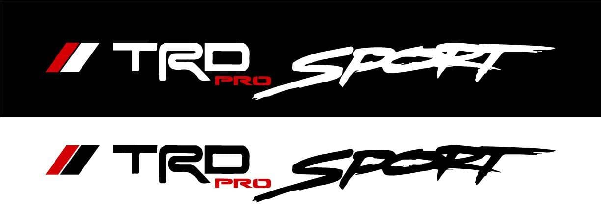 Premium Quality Windshield Decal Compatible with Toyota Tacoma Tundra TRD PRO Car window stickers