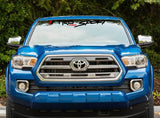 Vinyl Graphics Windshield Decal Compatible with Toyota Tundra / Tacoma TRD PRO