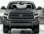 Vinyl Graphics Windshield Decal Compatible with Toyota Tundra / Tacoma TRD PRO