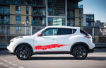 Premium Vinyl Sticker Compatible With Nissan Juke Wings Graphics