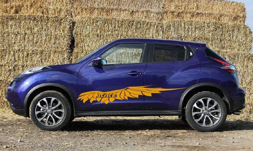 Autocollant en vinyle de qualité supérieure compatible avec les graphiques des ailes du Nissan Juke
