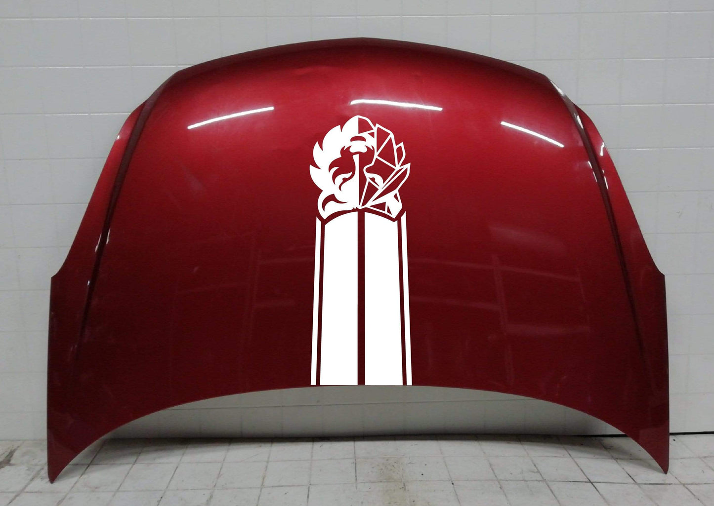 Vinyle design WOLF | Autocollants universels pour capot | Autocollants graphiques pour capot