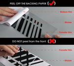 Premium Hood Stickers Compatible with Mazda CX-50 Vinyl Stripes Unique Design BFF